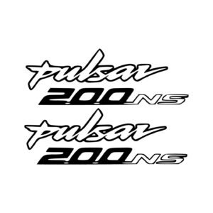 Kawasaki Pulsar 200NS V2 Stickers (2pc) - Sport Styling Body Decals