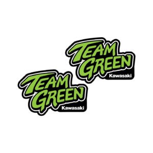 Kawasaki Team Green Stickers – KRT Racing Ninja ZX-10R ZX-6R Decals (2-Pack)