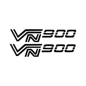 Kawasaki VN 900 Vulcan Stickers (2pc) - Tank Panel Cruiser Decals