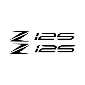 Kawasaki Z125 City Build Stickers (2pc) - Street Tank Panel Decals