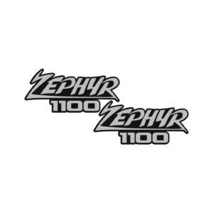 Kawasaki Zephyr 1100 Retro Decals (2pc) - Tank Side & Classic Bodywork