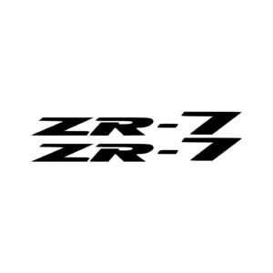 Kawasaki ZR-7 Naked Bike Stickers – ZR750 Motorcycle Decals (2-Pack)