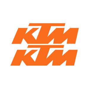 KTM Logo Style 2 Stickers – Duke Adventure RC Motocross Decals (2-Pack)