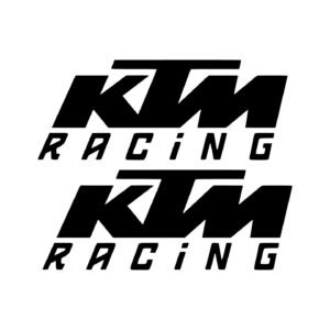KTM Racing Performance Decals (2pc) - Fairing, Tank & Bodywork Vinyl