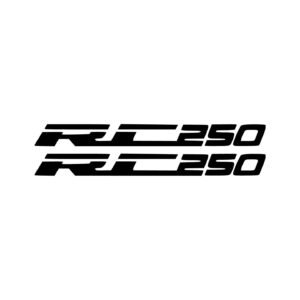 KTM RC 250 Sportbike Decals (2pc) - Fairing & Tail Performance Graphics