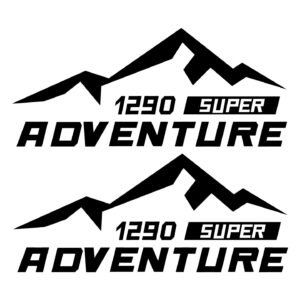 KTM 1290 Super Adventure Adventure Stickers – Motorcycle Decals (2-Pack)