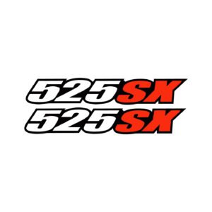 KTM SX 525 Motocross Decals (2pc) - Plastic & Shroud Performance Vinyl
