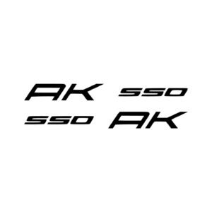 Kymco AK 550 Maxi Scooter Decals (2pc) - Fairing & Body Panel Logo