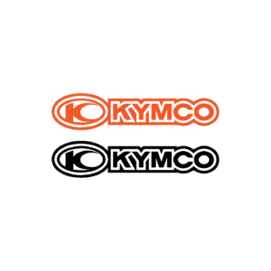 Kymco Logo Stickers (2-Pack) - Scooter & ATV Manufacturer Vinyl Decals