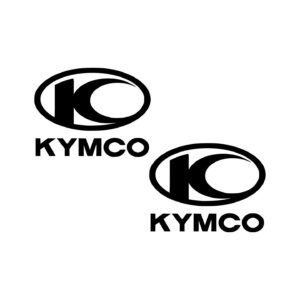 Kymco Style 2 Logo Decals (2pc) - Scooter Bodywork Vinyl Stickers