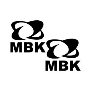 MBK Style 2 Logo Decals (2pc) - Fairing & Panel Vinyl Stickers