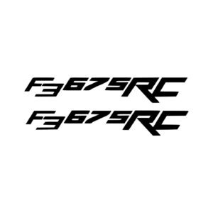 MV Agusta F3 675 RC Racing Decals (2pc) - Replica Fairing Logo Vinyl