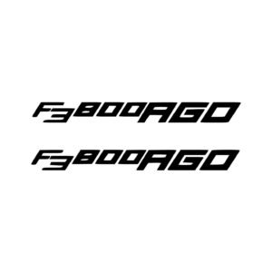 MV Agusta F3 800 GO Decals (2pc) - Limited Edition Fairing Graphics