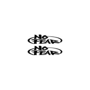 No Fear Stickers – Motocross BMX Extreme Sports Decals (2-Pack)