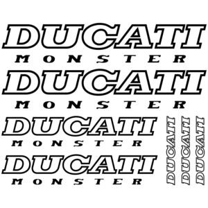 Stickers Ducati monster