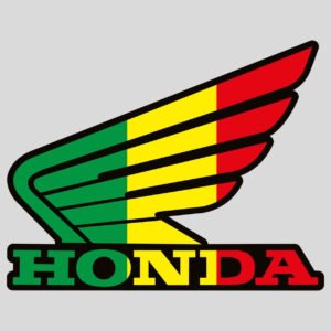 Stickers honda aile reggae