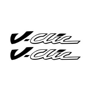 Peugeot V-Clic Scooter Decals (2pc) - Entry Scooter Bodywork Logo