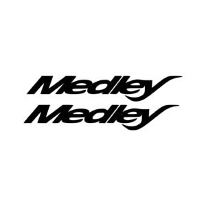 Piaggio Medley Scooter Decals (2pc) - Urban Bodywork Logo Vinyl