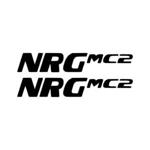 Piaggio NRG MC2 Decals (2pc) - Scooter Body Panel Logo Vinyl