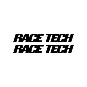 Race Tech Motorcycle Set Stickers (2-Pack) - Suspension Performance Decals