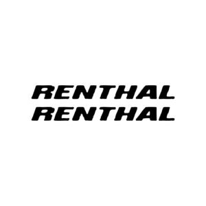 Renthal Bold Stickers (2-Pack) - Motocross Handlebar Brand Decals