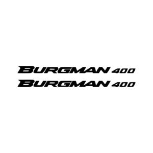 Suzuki Burgman 400 Style 2 Decals (2pc) - Premium Scooter Fairing Vinyl