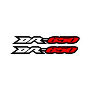 Suzuki DR650 Dual Sport Decals (2pc) - Adventure Riding Tank & Side Panel