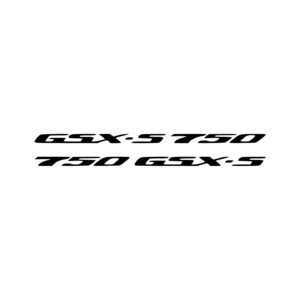 Suzuki GSX1100S Katana Decals (2pc) - Iconic Sport Fairing Logo Vinyl