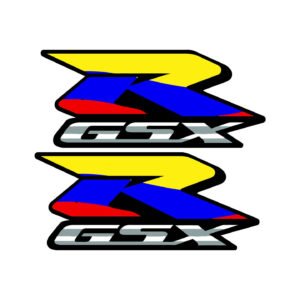 Suzuki GSX-R Style 15 Decals (2pc) - High-Impact Sport Fairing Vinyl