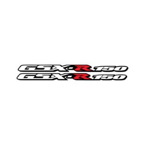 Suzuki GSX-R150 Sport Decals (2pc) - Entry-Level Racing Fairing Vinyl
