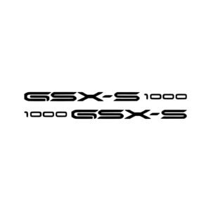 Suzuki GSX-S1000 Naked Bike Stickers – Streetfighter Tank Shroud Decals (2-Pack)