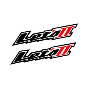 Suzuki Lets II Scooter Decals (2pc) - Urban Commuter Body Panel Vinyl