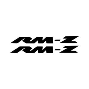Suzuki RM-Z Series Decals (2pc) - Dirt Bike Track Graphic Plastic Vinyl