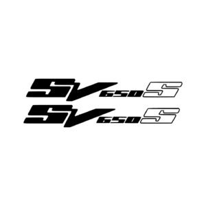 Suzuki SV650S Sportbike Stickers – V-Twin Naked Sport Motorcycle Decals (2-Pack)