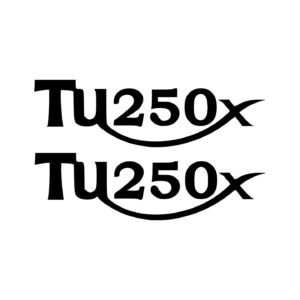 Suzuki TU250X Café Racer Stickers – Motorcycle Decals (2-Pack)