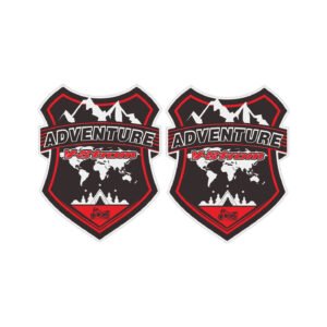 Suzuki V-Strom Style 4 Decals (2pc) - ADV Body Panel Trail Styling Vinyl