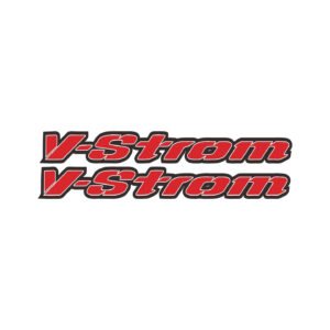 Suzuki V-Strom Style 7 Decals (2pc) - Rally-Inspired Adventure Bodywork