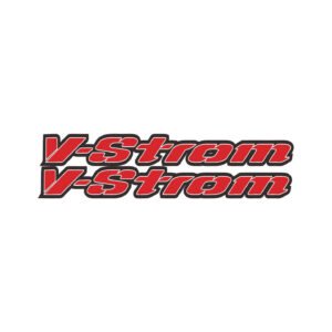 Suzuki V-Strom Style 9 Decals (2pc) - Clean Adventure Tank Panel Graphics