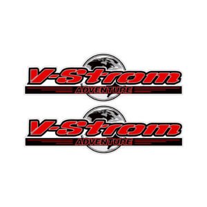 Suzuki V-Strom ADV Style 3 Decals (2pc) - Rally Styling Tank Panel Vinyl