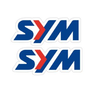 SYM Scooter Logo Pair (2-Piece) Stickers Decals for Body Panels