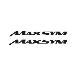SYM Maxsym Maxi Scooter Decals (2pc) - Performance Bodywork Logo