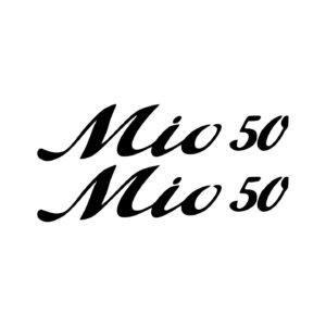 SYM Mio 50 Decals (2pc) - Compact Scooter Panel Logo Vinyl Stickers