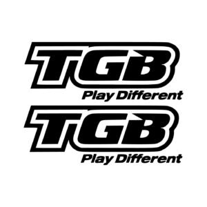 TGB Style 2 Decals (2pc) - ATV & Scooter Bodywork Logo Vinyl