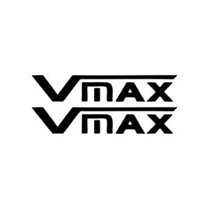 Yamaha VMAX Stickers – V-Max Muscle Cruiser Motorcycle Decals (2-Pack)