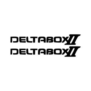 Yamaha Deltabox 2 Frame Graphic Pair (2-Piece) Stickers Decals for Chassis Swingarm or Body Panels