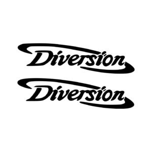 Yamaha Diversion Stickers – XJ600S XJ900S Sport Tourer Decals (2-Pack)
