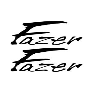 Yamaha Fazer Style 5 Sport Pair (2-Piece) Stickers Decals for Fairings Tank or Body Panels