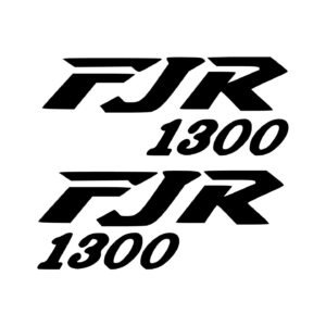 Yamaha FJR 1300 Style 4 Pair (2-Piece) Stickers Decals for Fairings Tank or Body Panels