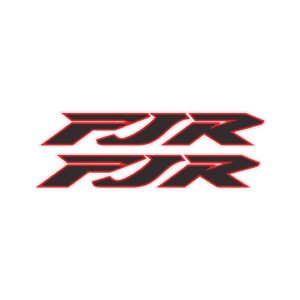 Yamaha FJR Touring Motorcycle Pair (2-Piece) Stickers Decals for Fairings Tank or Side Panels