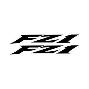 Yamaha FZ1 Style 5 Super Naked Pair (2-Piece) Stickers Decals for Tank Fairings or Body Panels